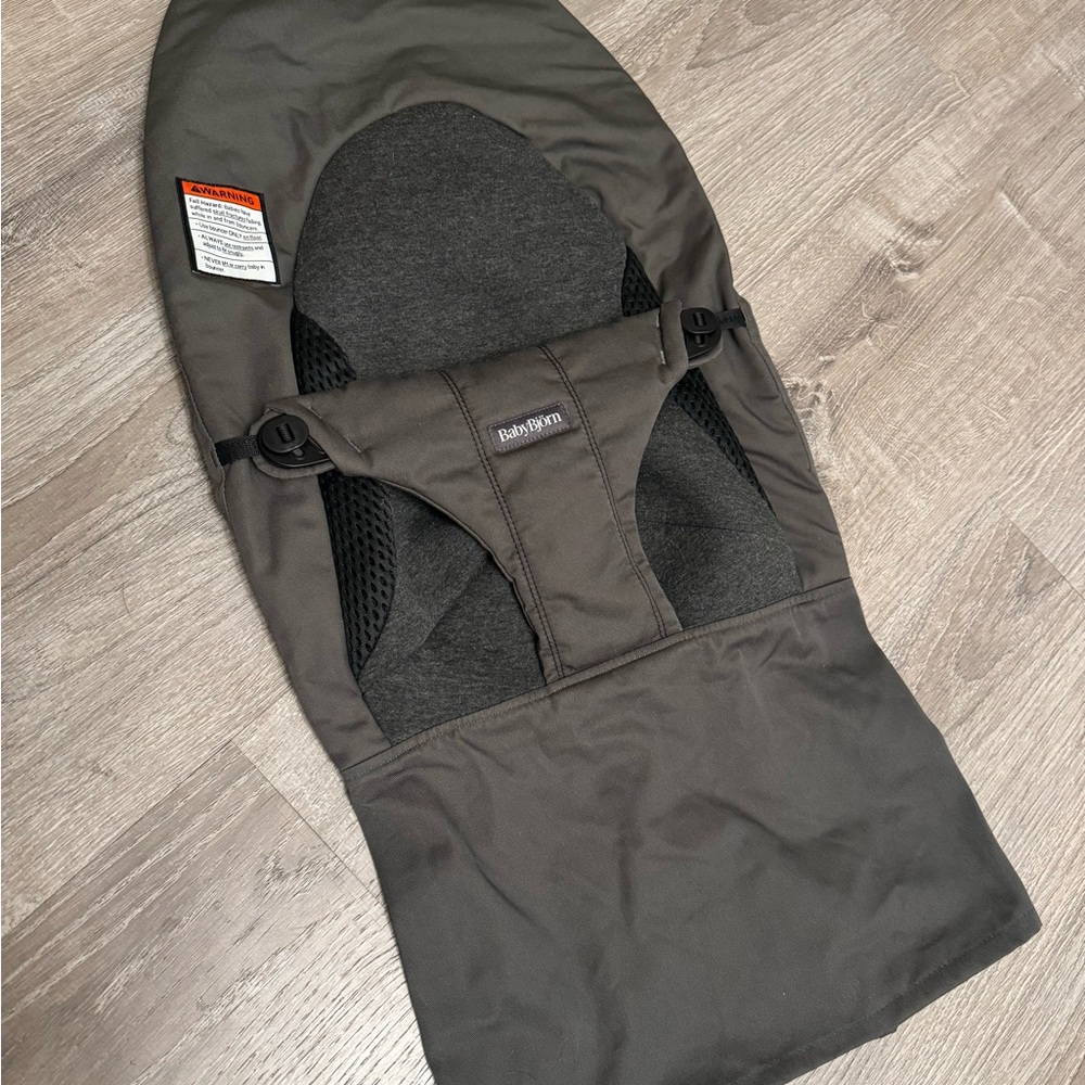 Gray BabyBjorn Bouncer Seat Cover